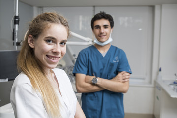 Fototapeta premium Dentists posing.
