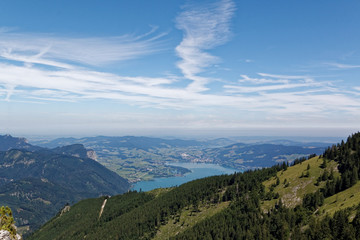Blick vom Schafberg (Salzkammergut)
