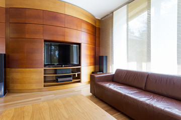 Living in a luxury house