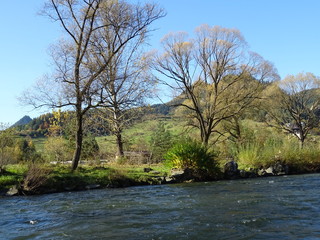Dunajec-Fluss im Pieninen-Nationalpark, Polen