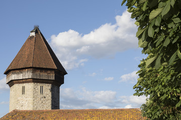 Lucerne with water tower