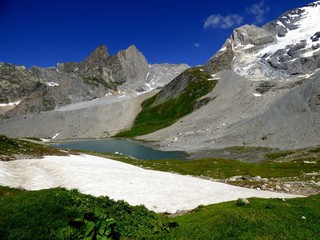 Obraz premium col de la vanoise
