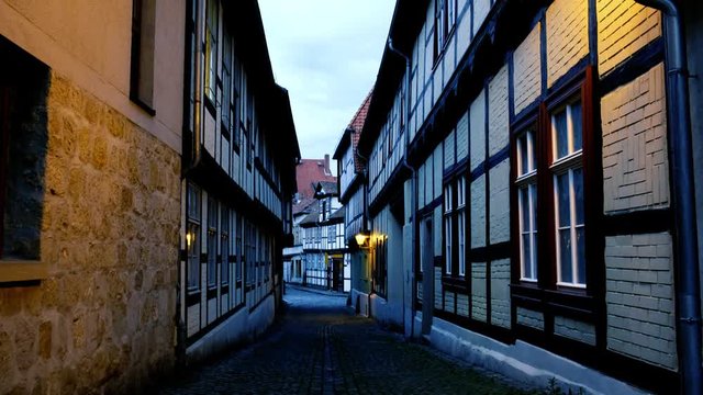 quedlinburg village alley