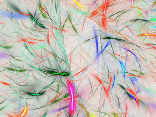 Abstract fractal background