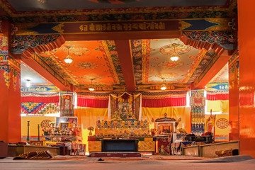 Samdruptse monastery , a huge buddhist monastery in Ravangla, Sikkim.