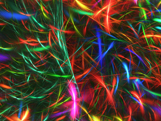 Abstract fractal background