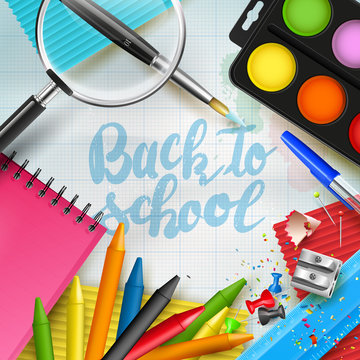Back to school template
