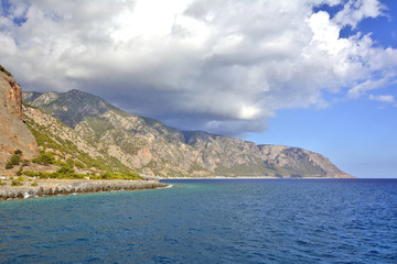 south coast of Crete near Agia Roumeli, Greece