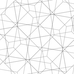 Vector abstract hexagon pattern. Modern texture with repeating geometric grid