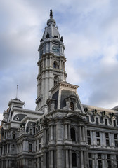 Fototapeta na wymiar Philadelphia City Hall, Philadelphia, Pennsylvania, USA
