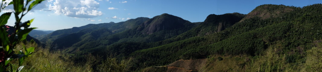 Fototapeta na wymiar mountains in Brazil
