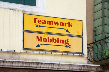Fototapeta premium Schild 227 - Teamwork