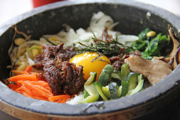Bibimbap - Korean Stone Pot Rice