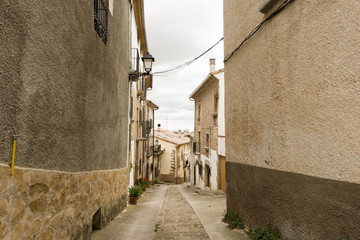 The village of Cirauqui in Navarre, Spain