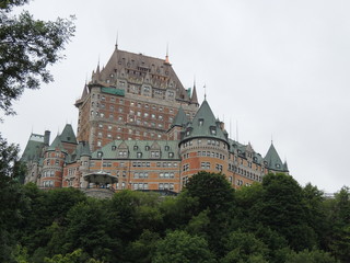 Naklejka premium Chateau Québec