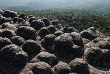 Stone on the mountain