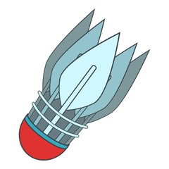 Archery arrows icon, cartoon style
