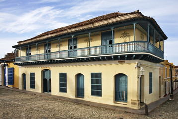 Fototapeta na wymiar Casa de Aldeman Ortis in Trinidad. Cuba