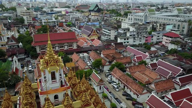 4K Metal temple of Bangkok
