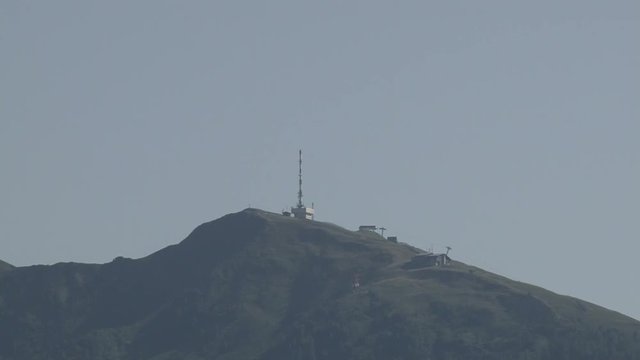 K&auml;rnten, Oberk&auml;rnten, Goldeck, Dobratsch, Sender, Sendemast, Drautal, Gailtaler Alpen, Mast, Radio, Fernsehen, Berg, Tal, Gipfel