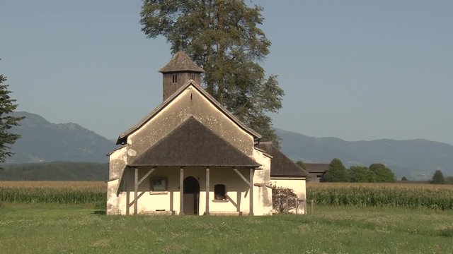 M&ouml;llbr&uuml;cke, Lurnerfeld, Filialkirche, Kirche, Kapelle, Sankt Magdalena, Magdalena, Spittal an der Drau, Wiese, Feld, Oberk&auml;rnten