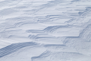 Image with a snowy texture