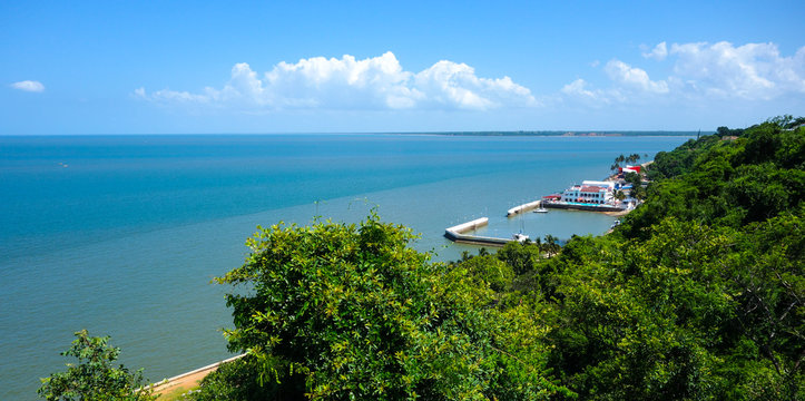 Maputo bay view in Mozambique