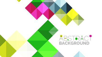 Modern geometric presentation background