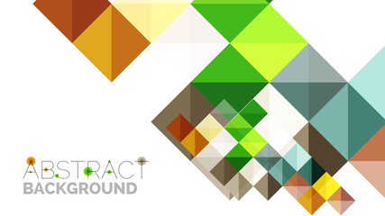 Modern geometric presentation background