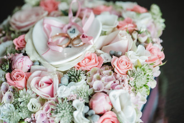 wedding flowers dekor bride groom