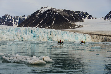 Glacier in Svalbard