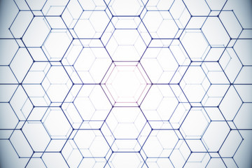 White honeycomb background