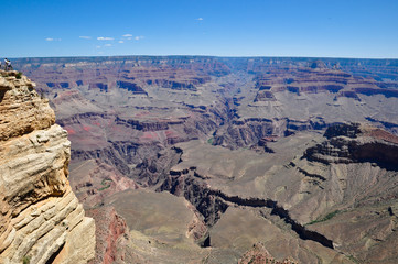 Fototapeta na wymiar grand canyon sightview