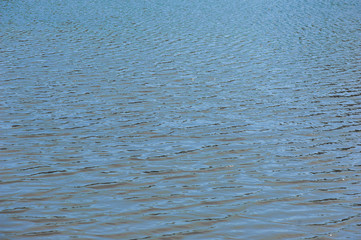 Obraz premium Water surface of the lake
