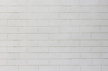 White brick wall in loft style