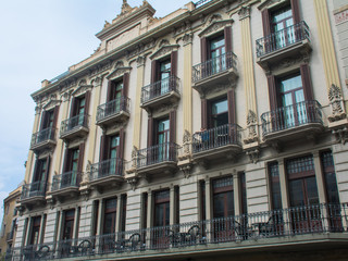 Fototapeta na wymiar building in Barcelona
