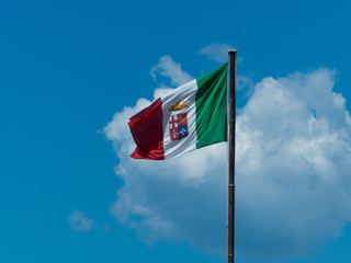 the italian navy flag