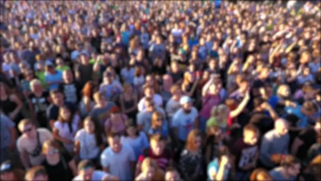 Background for editing. People at concert.