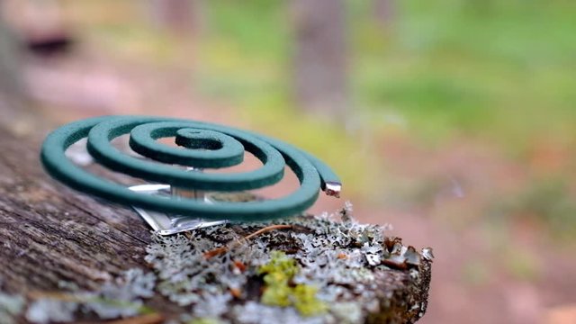 Mosquito coil repelent.
