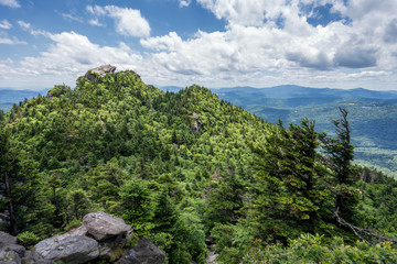 MacRae peak on Grandfather Mountain - Blue Ridge Parkway