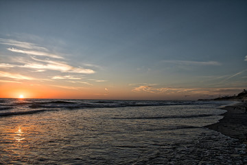 Sunset Solana beach