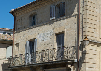 Fototapeta na wymiar Ville d'Uzés