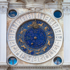 Venice, Italy - St Mark's Clocktower detail