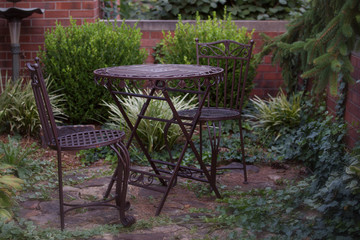 Obraz premium Secret garden setting