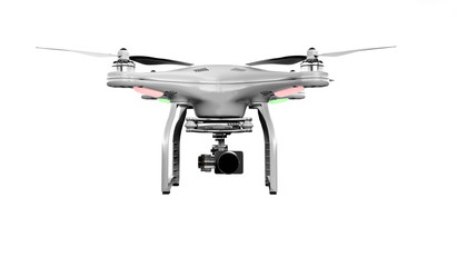 Modern Car isolated on dark background