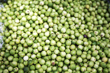Turkey berry in the market