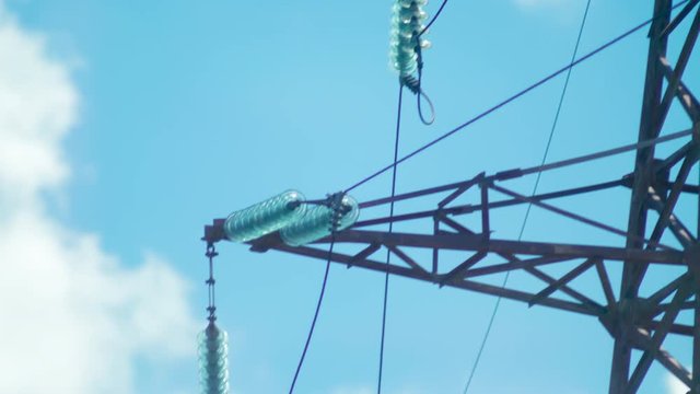 Electricity pylons