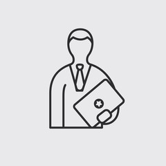 man standing with laptop