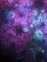 Abstract fractal background