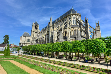 Fototapeta na wymiar Bourges Cathedral - France